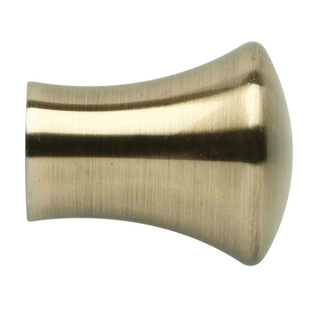 19mm Trumpet Finial - Spun Brass