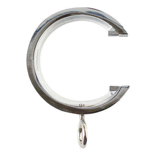19mm Neo C Shaped Passover Ring - Chrome