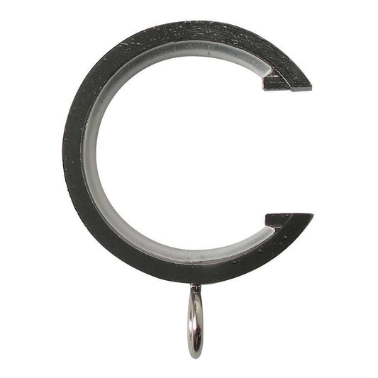 19mm Neo C Shaped Passover Ring - Black Nickel