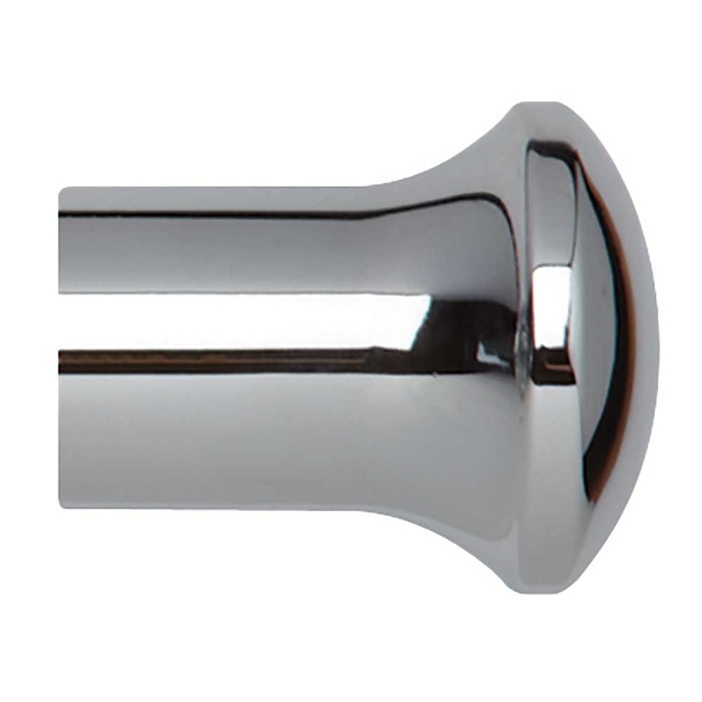 19mm Trumpet Finial - Chrome
