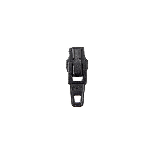 4mm Premium Black Zip Sliders - Pk100