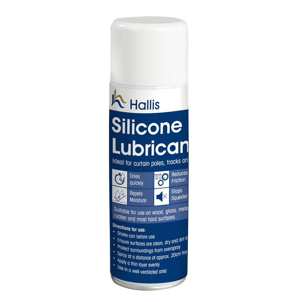 Hallis Silicone Lubricant Commerical 400ml Sprayer