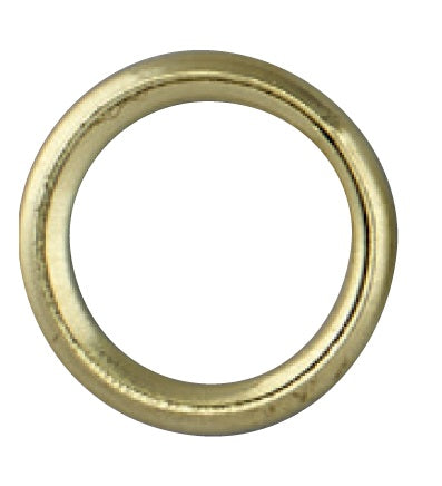 Hallis 9.5/13mm Hollow Brass Ring Box of 1000