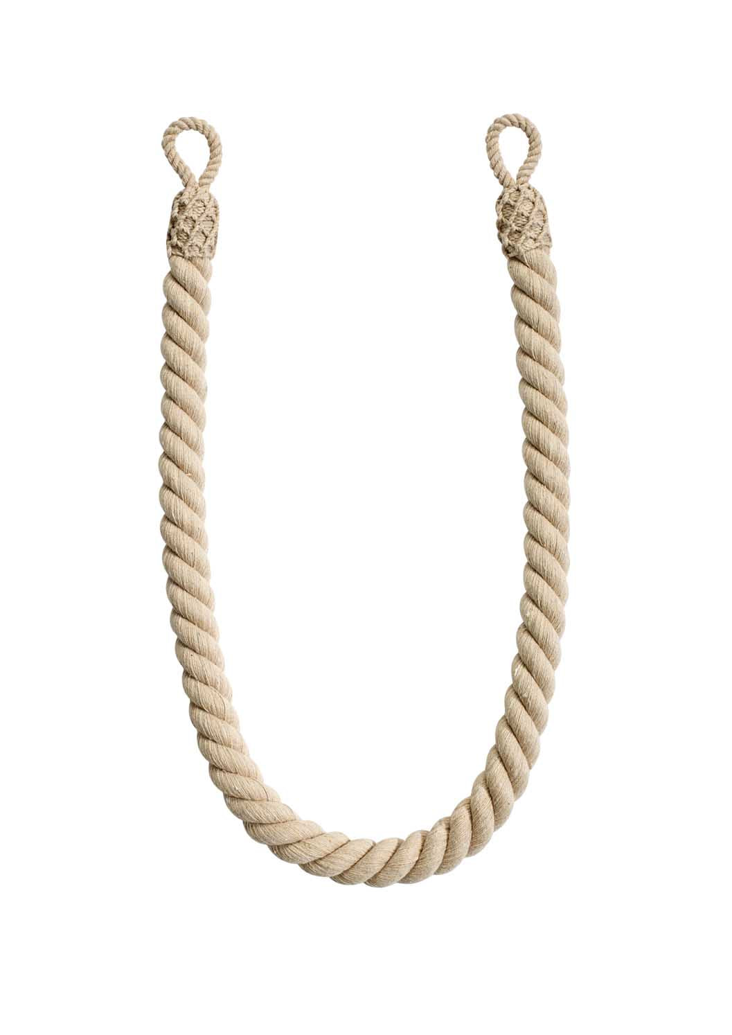 Naturals Rope Tieback - Linen