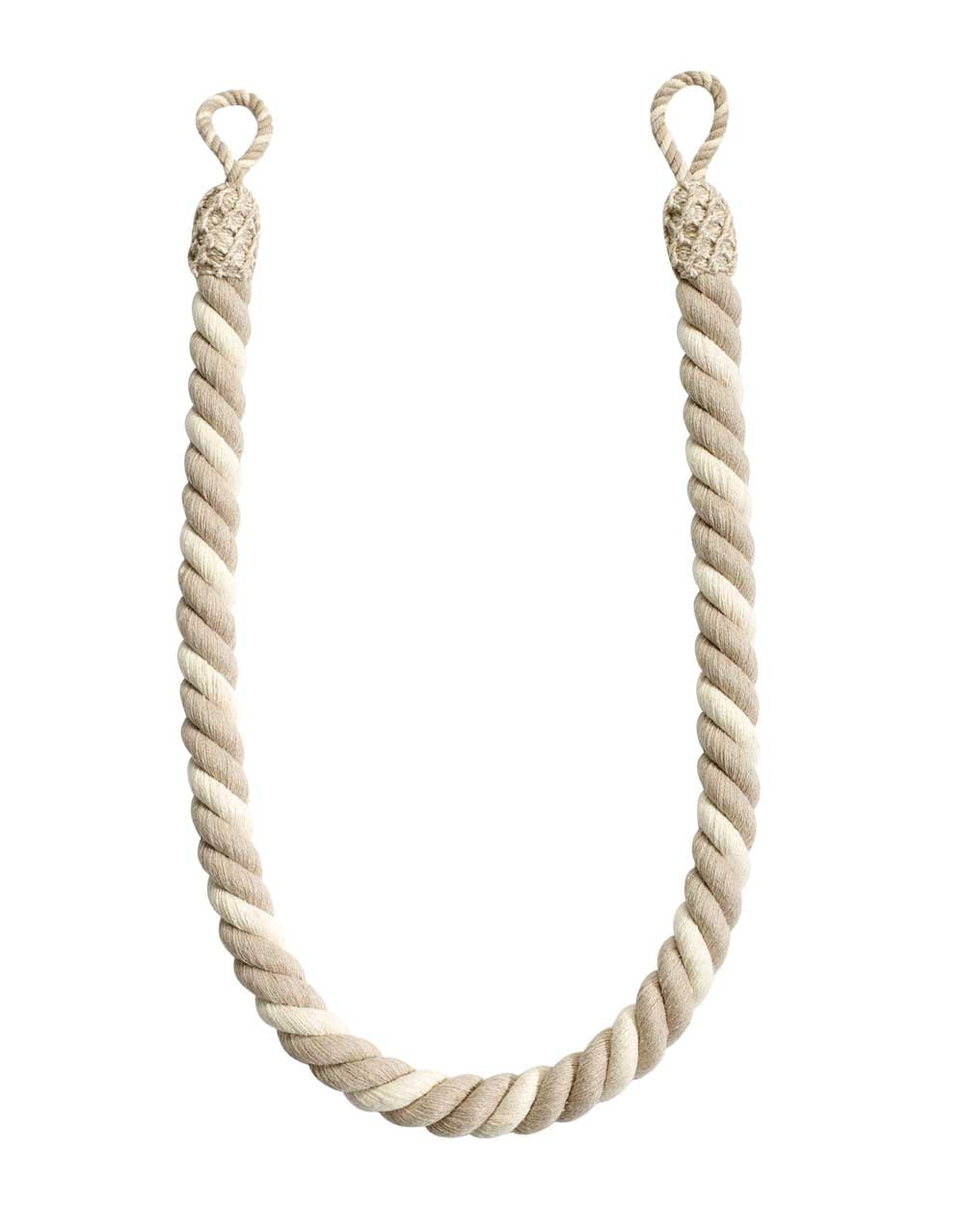 Naturals Rope Tieback - Cotton/Linen