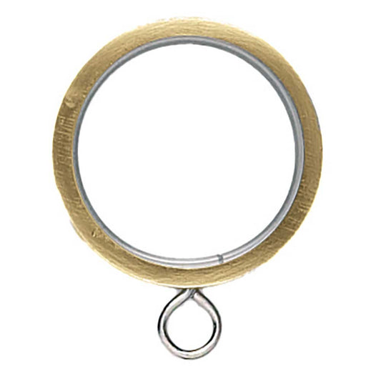 19mm Neo Lined Ring - Spun Brass