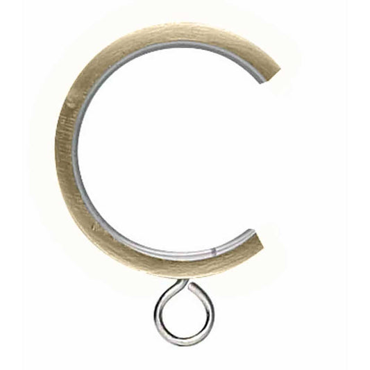 19mm Neo C Shaped Passover Ring - Spun Brass