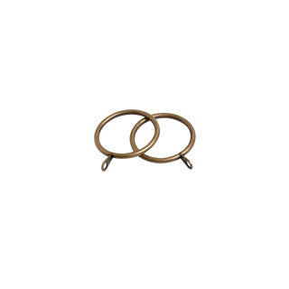 22-25mm Finesse Unlined Rings PK6 Antique Brass