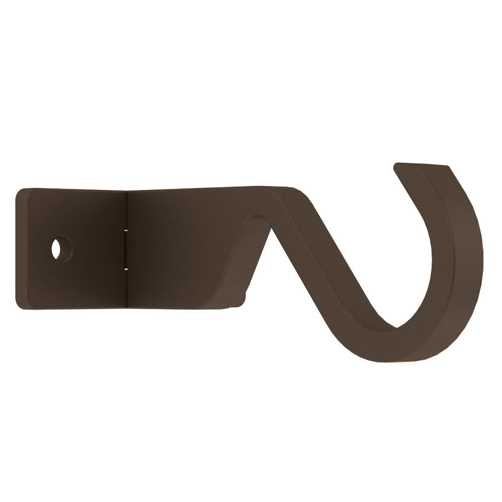 Arc 25mm Centre Ceiling Bracket - Mocha