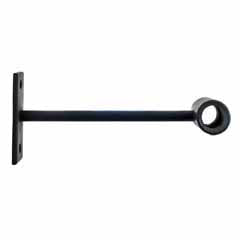 12mm Black Wrought Iron Extra Extended Bracket Pk1