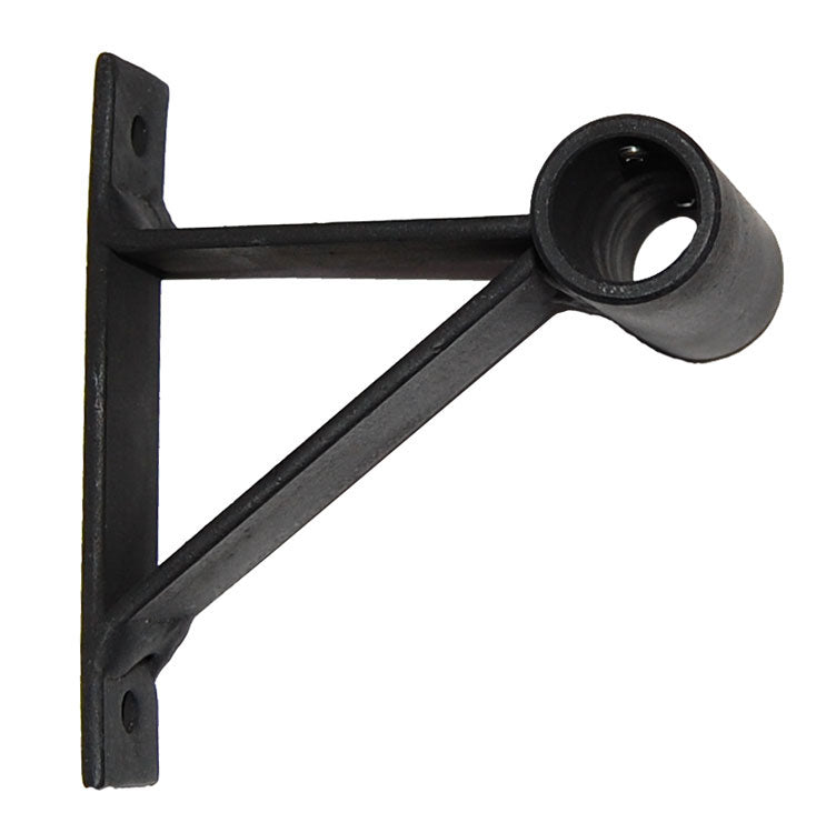 16mm Black Wrought Iron Standard Bracket Pk1