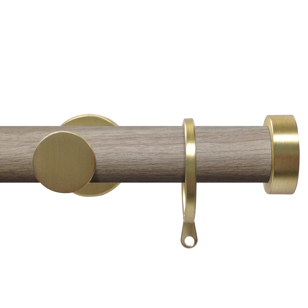 Soho by Swish Chic 28mm Complete Pole Set - Brushed Gold