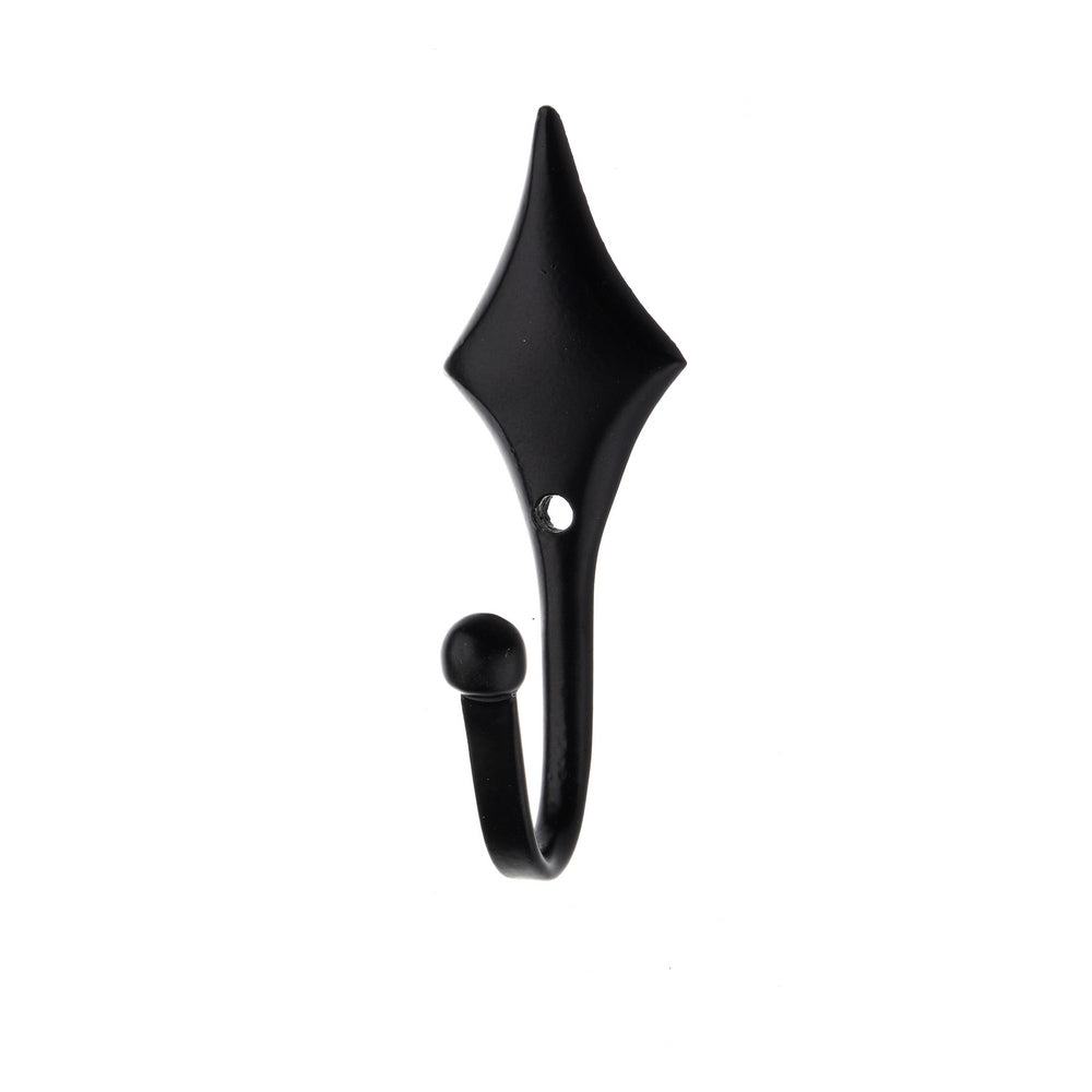 Swish Diamond Tieback Hook Pair - Black