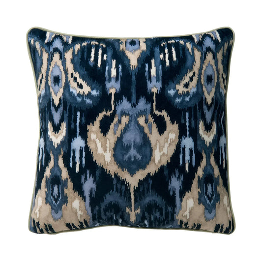 Bukhara Velvet Cushion - Graphite