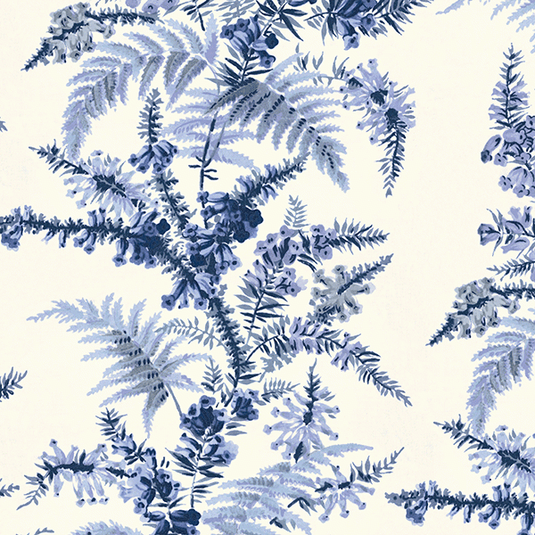 V&A Heather & Fern Fabric