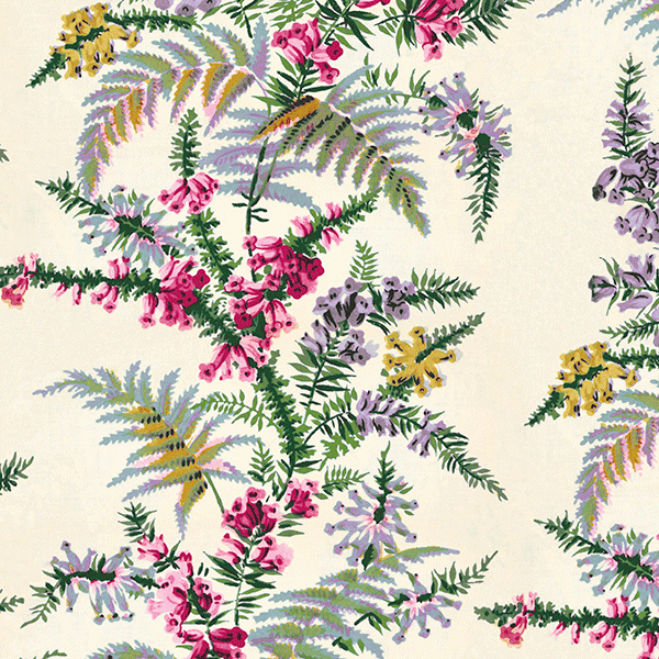 V&A Heather & Fern Fabric