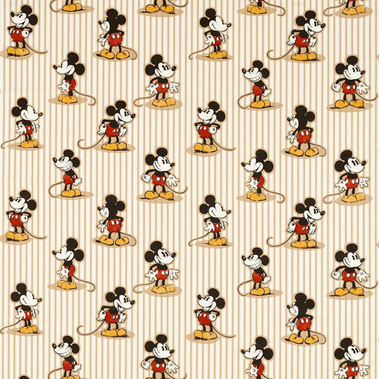 Mickey Stripe Fabric