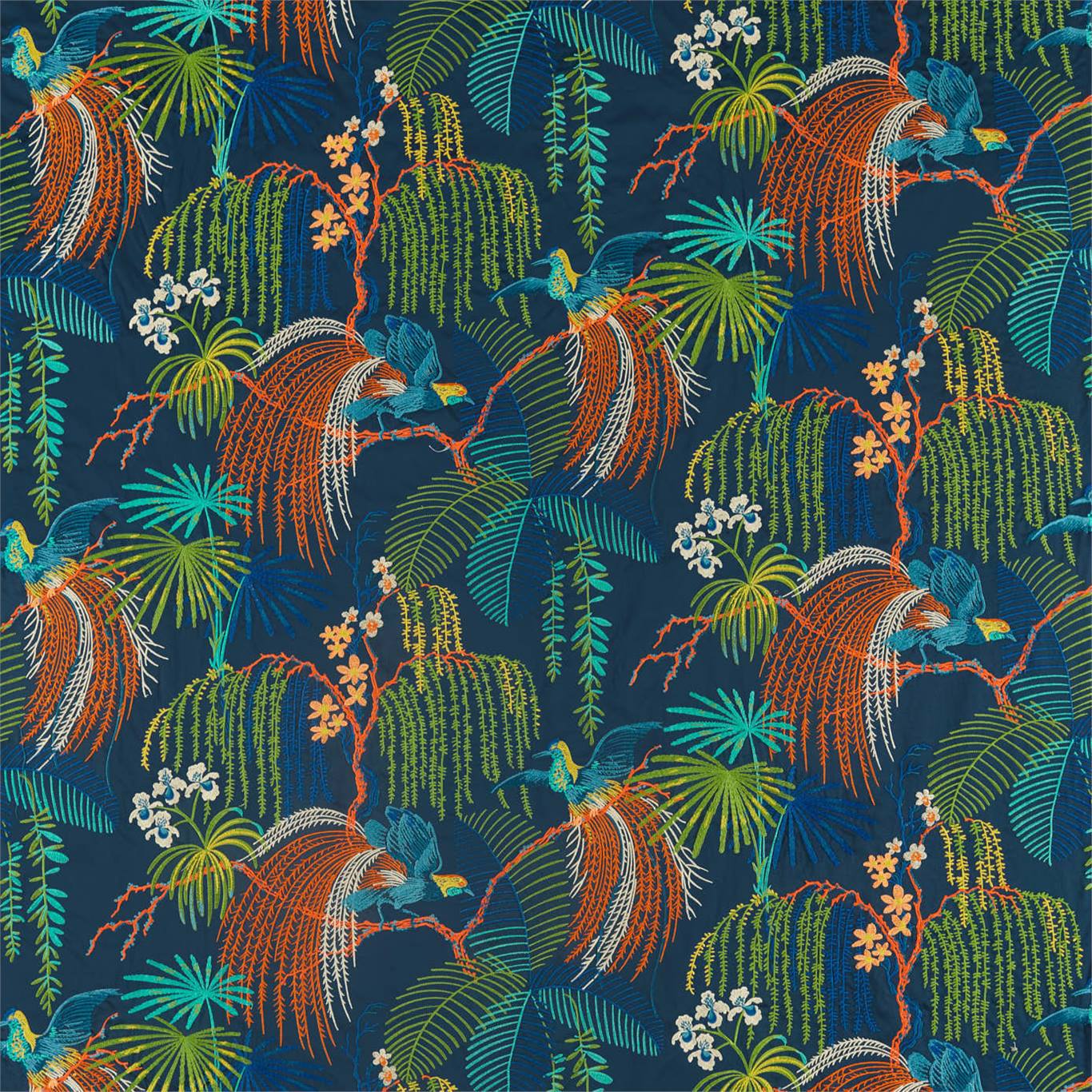Rain Forest Embroidery Fabric