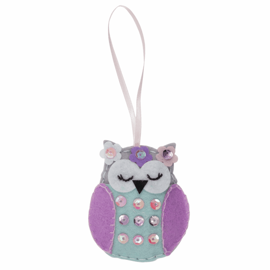 Felt Decoration Kit - Spring Owl
