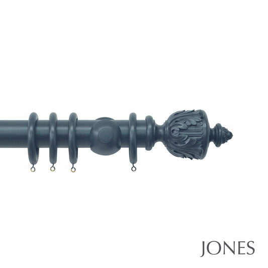 Estate 48mm Airforce Pole, Acanthus Finial