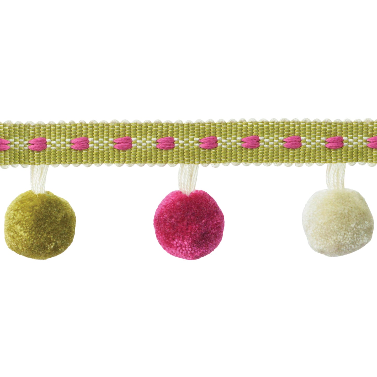 Bellezza Pom Pom Fringe - Tutti Frutti
