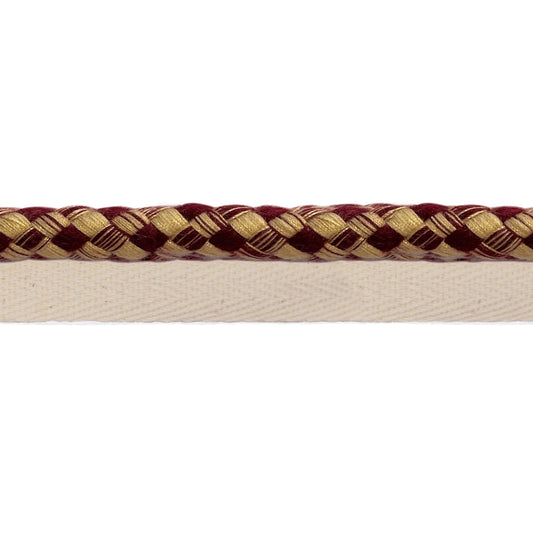 Flanged Cord - Cranberry