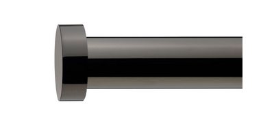 28mm Lustra Ronda Finial - Black Nickel