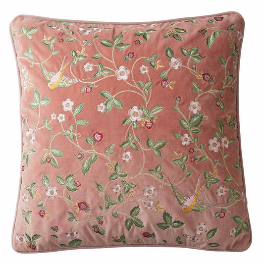 Wild Strawberry Cushion - Blush