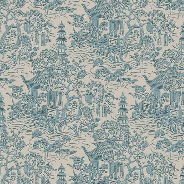 V&A Pagoda Fabric