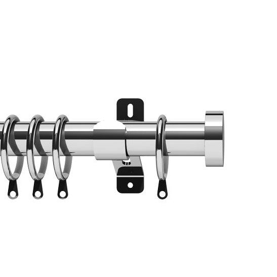 Swish Elements 28mm Chrome Complete Pole Set