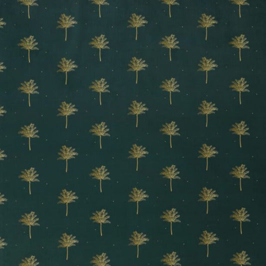 Tropical Palm Velvet Fabric