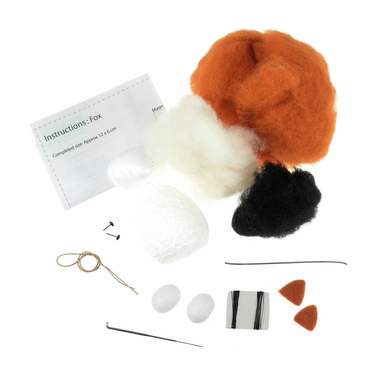 Needle Felting Kit - Fox