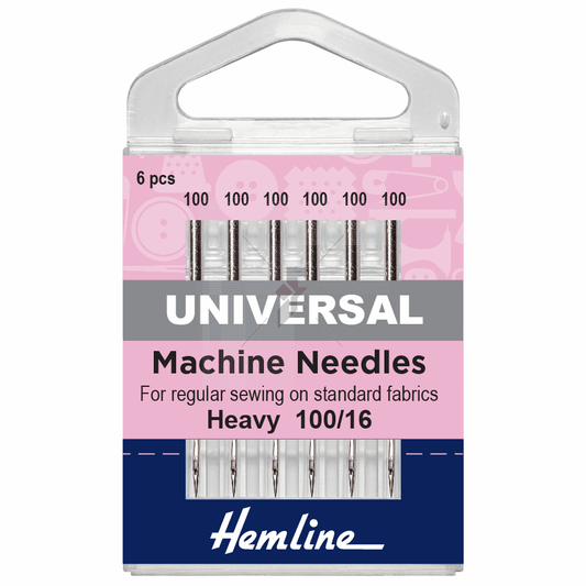 Universal Machine Needles: Heavy 100/16