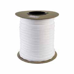 3mm Lightweight Concealed Zipping 200m - White