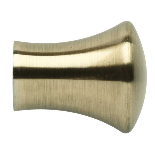 35mm Trumpet Finial - Spun Brass