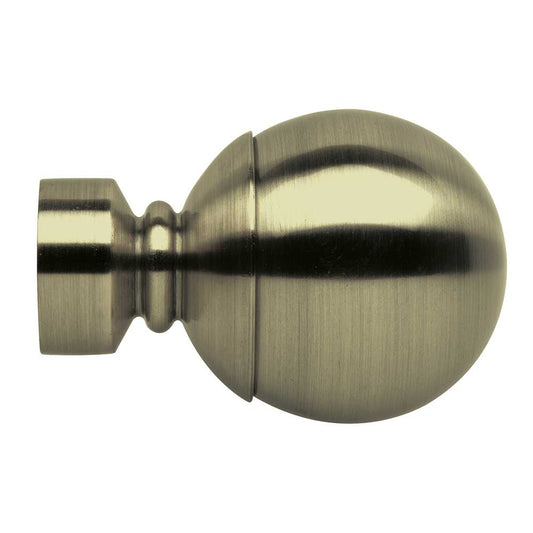 28mm Ball Finial - Spun Brass