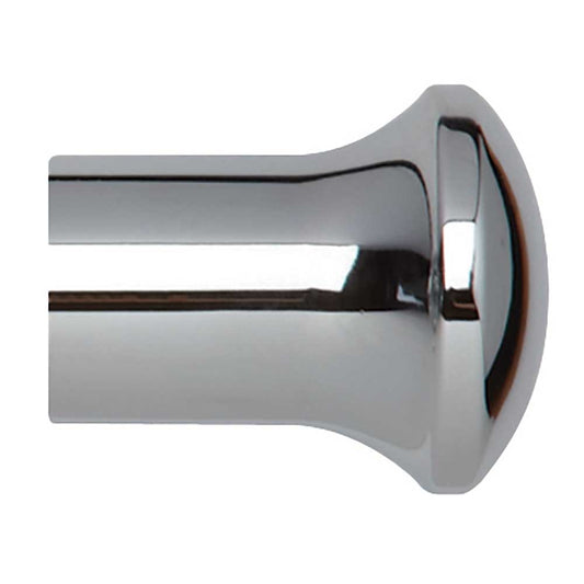 19mm Trumpet Finial - Chrome
