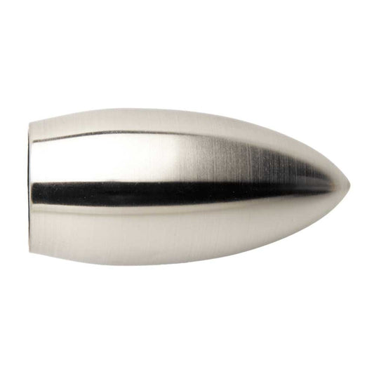 35mm Neo Bullet Finial - Stainless Steel