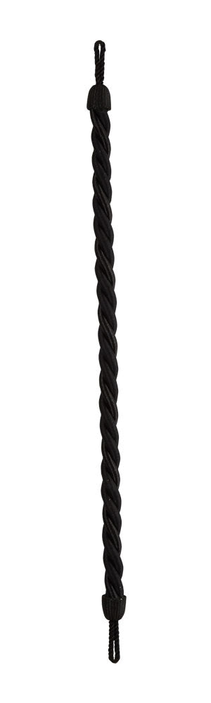Colour Passion Large Rope Tieback - Black