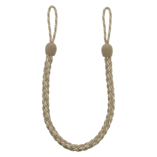 Reflections 100cm Rope Tieback - Beige/Fawn