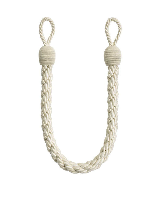 Reflections 70cm Rope Tieback - Natural/Ivory