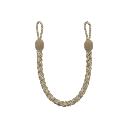 Reflections 70cm Rope Tieback - Beige/Fawn