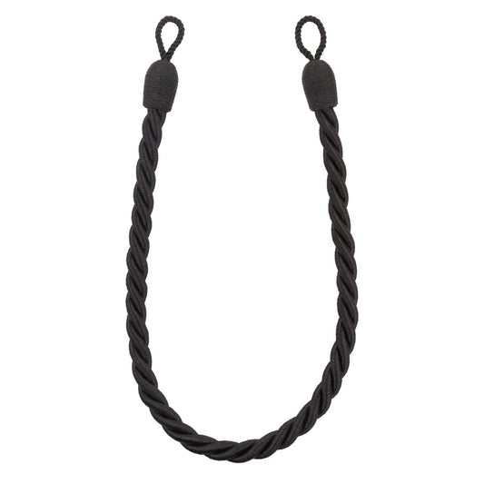 Sonata Rope Tieback - Black