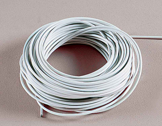 De-Luxe White Curtain Wire - 30m