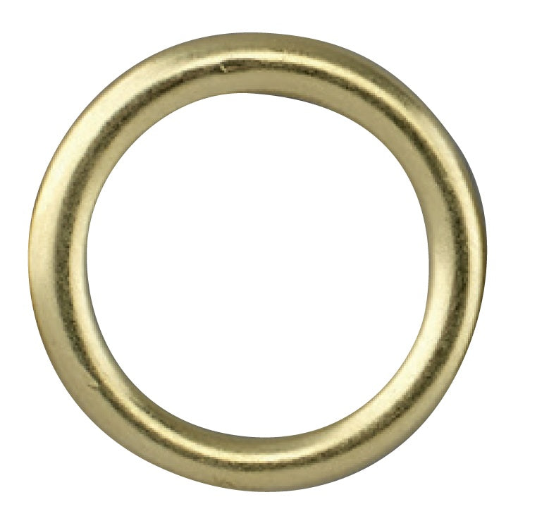 Hallis 15.5/19mm Hollow Brass Ring Box of 200