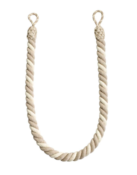 Naturals Rope Tieback - Cotton/Linen