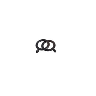 16-19mm Rings Pk 10 - Black