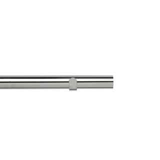 28mm Poles Apart Fixed Eyelet Semi-Complete Pole Set - Chrome