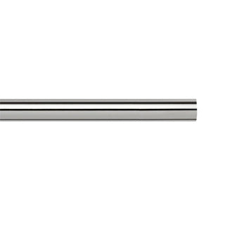 28mm 125cm Metal Pole Pk 1 Chrome