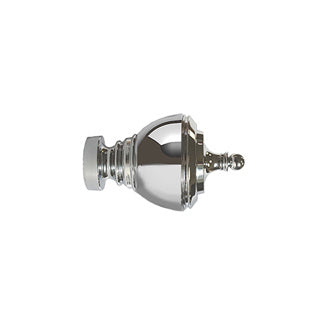 35mm Vienna Finial Pk 2 - Chrome